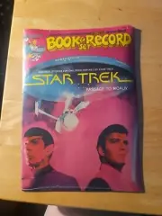 1979 STAR TREK BOOK & RECORD SET PR-25, PETER PAN RECORDS, NOS, SEALED