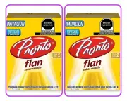 polvo para preparar flan pronto 2 piezas 84 g cada una