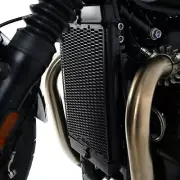 R&G Racing Black Radiator Guard | Triumph Bonneville Bobber 2019