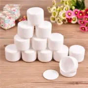 50g Cosmetic Empty Jar Pots Eyeshadow Makeup Face Cream Lip Balm Container White