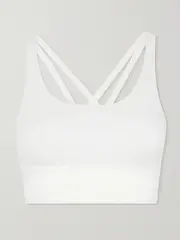 [lululemon] lululemon - Energy Longline Luxtreme Sports Bra - White - US2 US 2 White