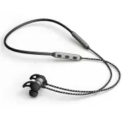 W300BT bluetooth 5.0 Dual Mic Neckband In-ear Earphone Wireless Magnetic Sports Headphone for Xiaomi Huawei Chinese Version BLACK COLOR