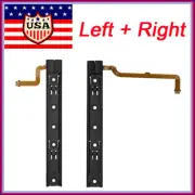 Left & Right Slider Sliding Rail With Flex Cable For Nintendo Switch Console
