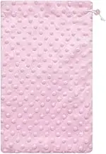 Qianly Bearded Dragon Bath Towel,Ferret Bath Towel Bag Sturdy Comfortable Soft Absorbent for Hamster Rats Sugar Gliders, Pink