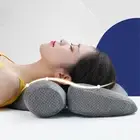 Sleep Pillow Slow Rebound Memory Foam Head Neck Shoulder Support Ergonomic C TTU