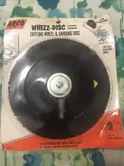 vintage whizz disc cutting wheel and sanding disk