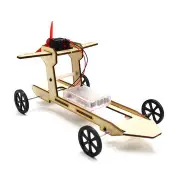 Diy Wind Power Braking Assemble Car Toys Kit Handmade Scientific Experiments Education Toy For Kids