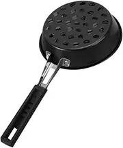 KONTONTY Mini Portable Camping Stove Barbecue Tool Outdoor Cooking Pot Iron Grill Stove for Camping BBQ