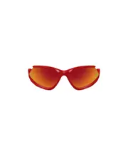 Balenciaga Eyewear Side Xpander Cat-Eye Sunglasses 71 Red