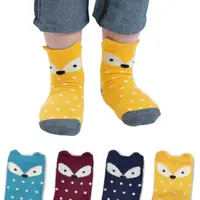 在飛比找松果購物優惠-台灣製 狐狸 萊卡止滑童襪5056兒童襪子 貝柔PB 兔子媽