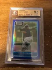 MAX RAMIREZ 2006 BOWMAN CHROME BLUE REFRACTOR RC bgs 9.5 /150
