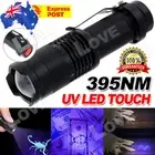 UV Ultra Violet LED Flashlight Blacklight Light 395 nM Inspection Lamp Torch MEL