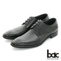 在飛比找蝦皮商城優惠-【bac】商務菁英 輕量舒適綁帶紳士鞋 - 黑色