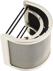 HAMPPLIES Sturdy U-shaped Mic Windscreen Handheld Pop Filter Anti-wind Noise Cover for Recording Live Streaming Mics