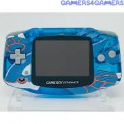 Pokemon Kyogre GBA complete handheld housing shell Game boy backlit ips advance