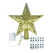 Christmas Tree Topper Star Lighted LED Christmas Treetop Projector Lights for Home Holiday Party Decor