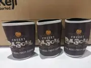 3 Cheeky Rascal Real Fruit Ciders Can Stubby Coolers - Apple Pear Raspberry