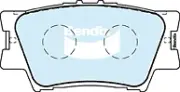 Bendix General CT Rear Brake Pad Set for Toyota Rav 4 GSA33 3.5L 2GR-FE Petrol 2 (for: Toyota)