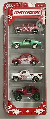 MATCHBOX 5-PACK HAPPY HOLIDAYS