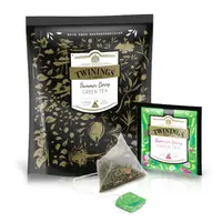 在飛比找樂天市場購物網優惠-Twinings 唐寧茶 鉑金系列 夏戀花果綠茶(2gx25
