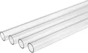 Thermaltake Pacific DIY LCS 1000mm Lengths V-Tubler PETG Hard Tubing (4-Pack) OD 5/8" (16mm) x ID 3/8" (12mm) CL-W116-PL16TR-A, Type A