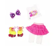 Glitter Girls GG50099Z 14” Doll Deluxe Roller Skating Outfit, Pink - Fashion Dolls - Doll Clothes - Doll collection - Perfect Gift for Girls