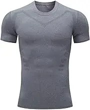 Mens Tunic Length Tee Shirts Sleeve Base Layer Athletic Undershirt Gear Workout T Shirt Long Sleeve Tee Shirt Men
