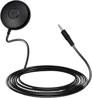Lavalier Microphone – Omnidirectional Condenser for PC, Smartphone, Camera & Recording – Wired for Video, Meeting & Teaching Use
