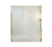 Sand Blast Clear Privacy Frosted Removable Window Glass Film