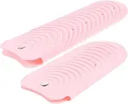ERINGOGO 2Pcs Heat Insulation Mat Protective Cover for Hair Curlers Flat Irons and Hair Dryers for Home Use Portable and Lightweight Storage