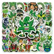 Assorted Plant Weed Herb Sticker Pack #3 - 20 Pcs - Decals for Laptops Phones