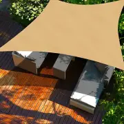 Cool Area Sun Shade Sail 10x20FT Rectangle Shade Canopy Outdoor Shade Cover f...