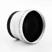 2X 37mm Professional High Speed Telephoto Lens for Camera Camcorder US Seller