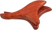 CALLARON 2pcs Triangle Massage Stick Wooden Scraping Tools Wood Tool Thai Wooden Massage Stick Traditional Thai Massager Board Wood
