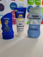 3 Tubes Coppertone Sunscreen Bundle,Please Read