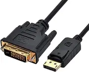 DisplayPort DP Male Source to DVI Male Single Link Video 1080p 60hz Cable 6ft 1.8m for DVI Monitor