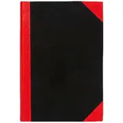 Spirax A4 Red and Black Notebook 200 Page