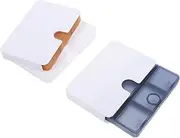 Healvian 3Pcs Small Pill Organizer Compact Medicine Storage Box Detachable Case for Travel Durable Material Convenient Purse Pill Organizer