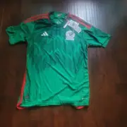 NWT Mexico Adidas Climalite 2022 Authentic Gameday Jersey Mens XL
