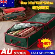 Christmas Xmas Wrapping Paper Storage Bag Tidy Gift Wrap Organizer Decoration GY