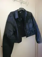 City Chic Medium Jacket Wetlook Plus Size 18