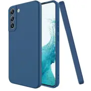 MCC For Samsung Galaxy S21+ Plus 5G Soft Liquid Silicone Shockproof Case Cover G996 [Dark Blue]