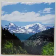 Rocky Mountains Boulder Colorado Ceramic Tile Trivet Coaster Souvenir 4" x 4"