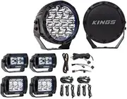7" Ultimate Lighting Pack Driving Lights and Work lights + wiring harness