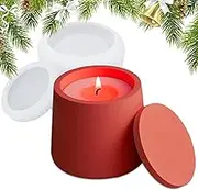 Silicone Planter Molds,Non-Sticky Epoxy Resin Molds Resin Making Molds | Compact Ornament Mould Epoxy Casting Molds for Candlestick Decorations