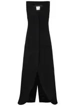 Courrèges Ellipse Maxi Dress - Black - 36 (UK8 / S) 36 (UK8 / S)