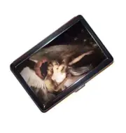 Renaissance Art Michelangelo angel Cigarette Case vintage Handmade Wallet