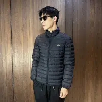 在飛比找蝦皮購物優惠-美國百分百【全新真品】Lacoste 羽絨外套 立領 男款 