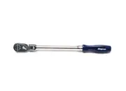 Snap-on Tools NEW FHLFD80AMB 3/8dr POWER BLUE Hard Grip Handle Flex-Head Ratchet