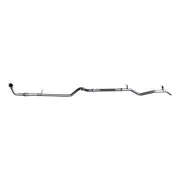 Redback 3" Exhaust No Muffler & cat for Toyota Landcruiser 79 1HDFTE 01/01-01/07